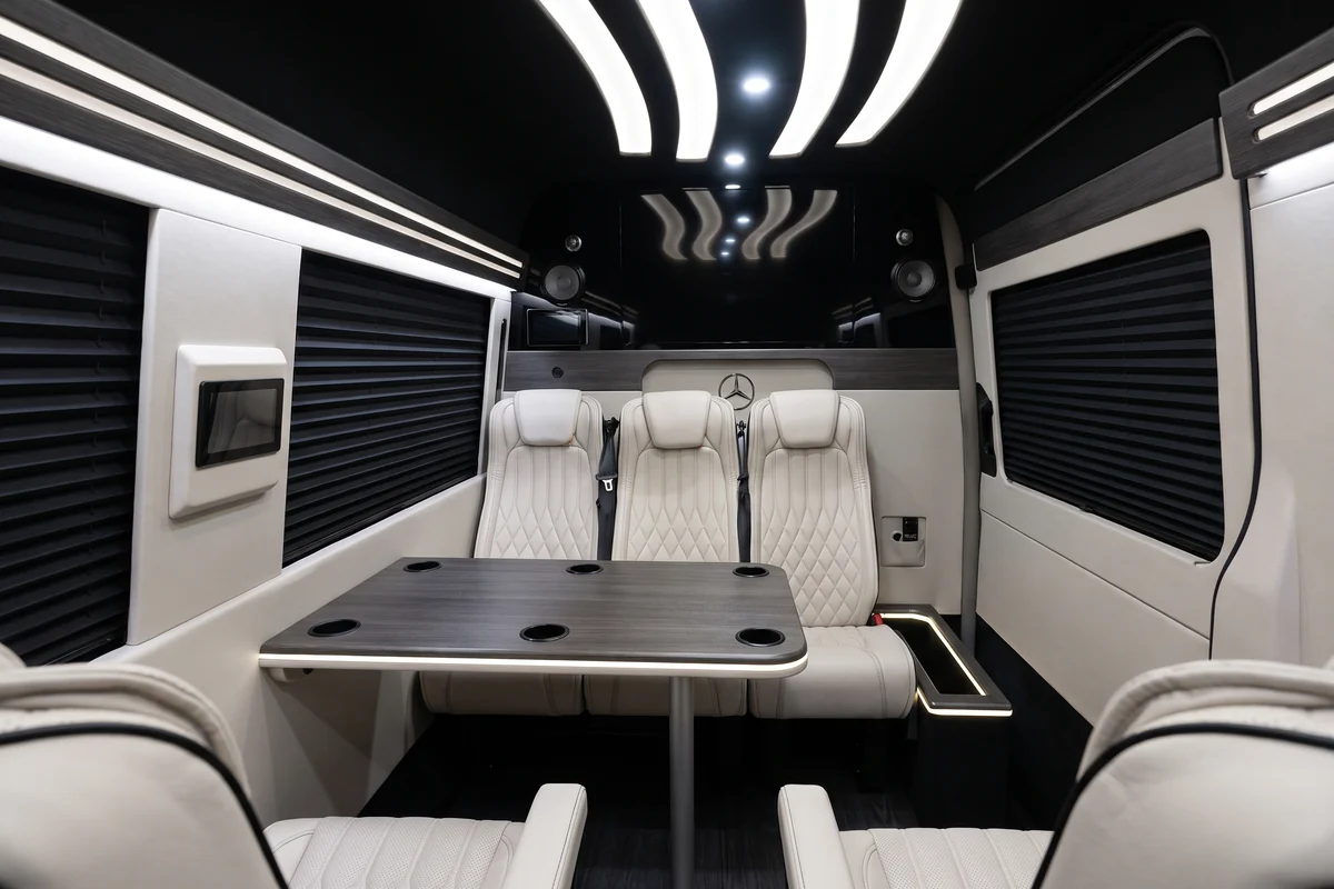 13-passenger Executive Sprinter interior, view 3