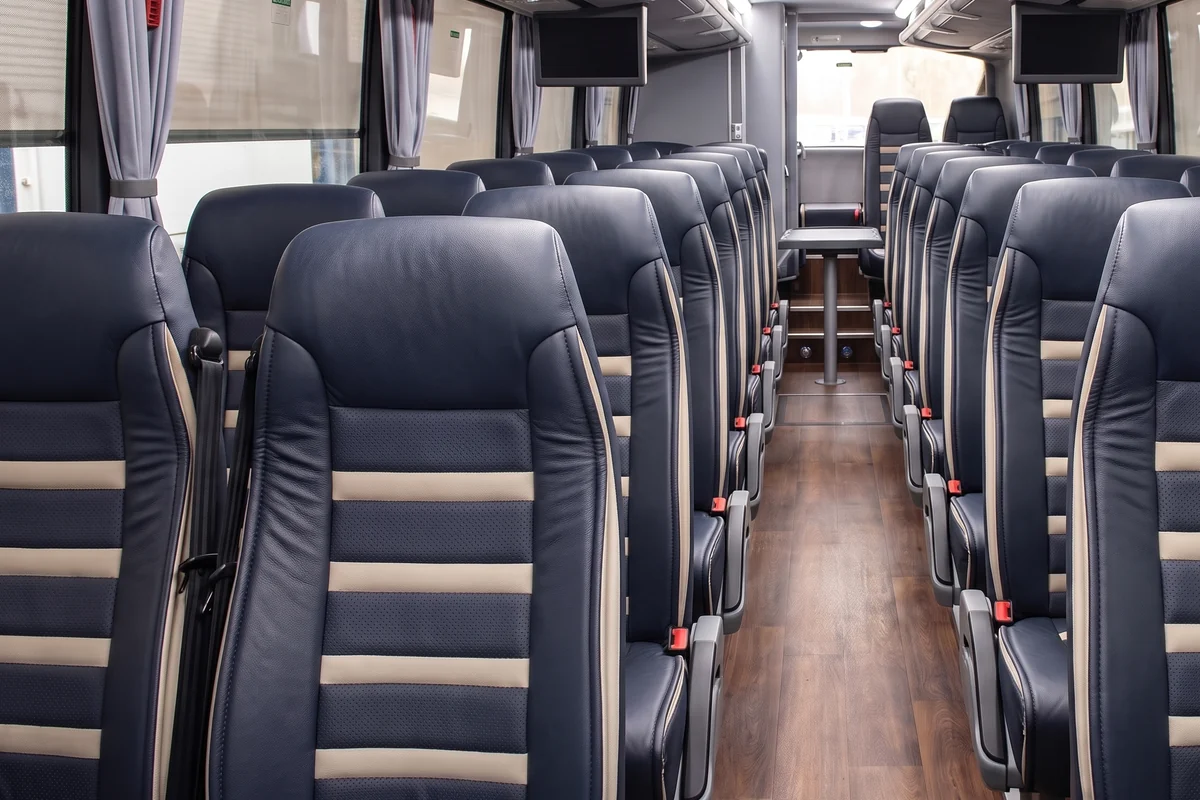 Full Size Bus interior, view 3